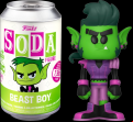 Teen Titans Go - Beast Boy Metallic Vinyl Soda (Pop! Vinyl)