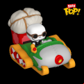 The Nightmare Before Christmas - Jack With Snowmobile Bitty Pop! Ride (Pop! Vinyl)