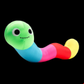 Yummy World - Gus Gummy Worm Medium (Plush Toy)
