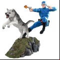 The Phantom - Phantom And Devil Blue Suit (Statue)