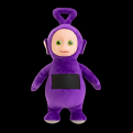 Teletubbies - Tinky Winky 8'' Plush With Interactive Color Changing Belly Patch (Plush Toy)