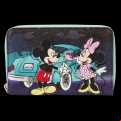 Disney - Mickey And Minnie Date Drive-In Zip  (Loungefly Wallet)