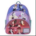 Disney Villains - Color Block Triple Pocket Mini (Loungefly Backpack)